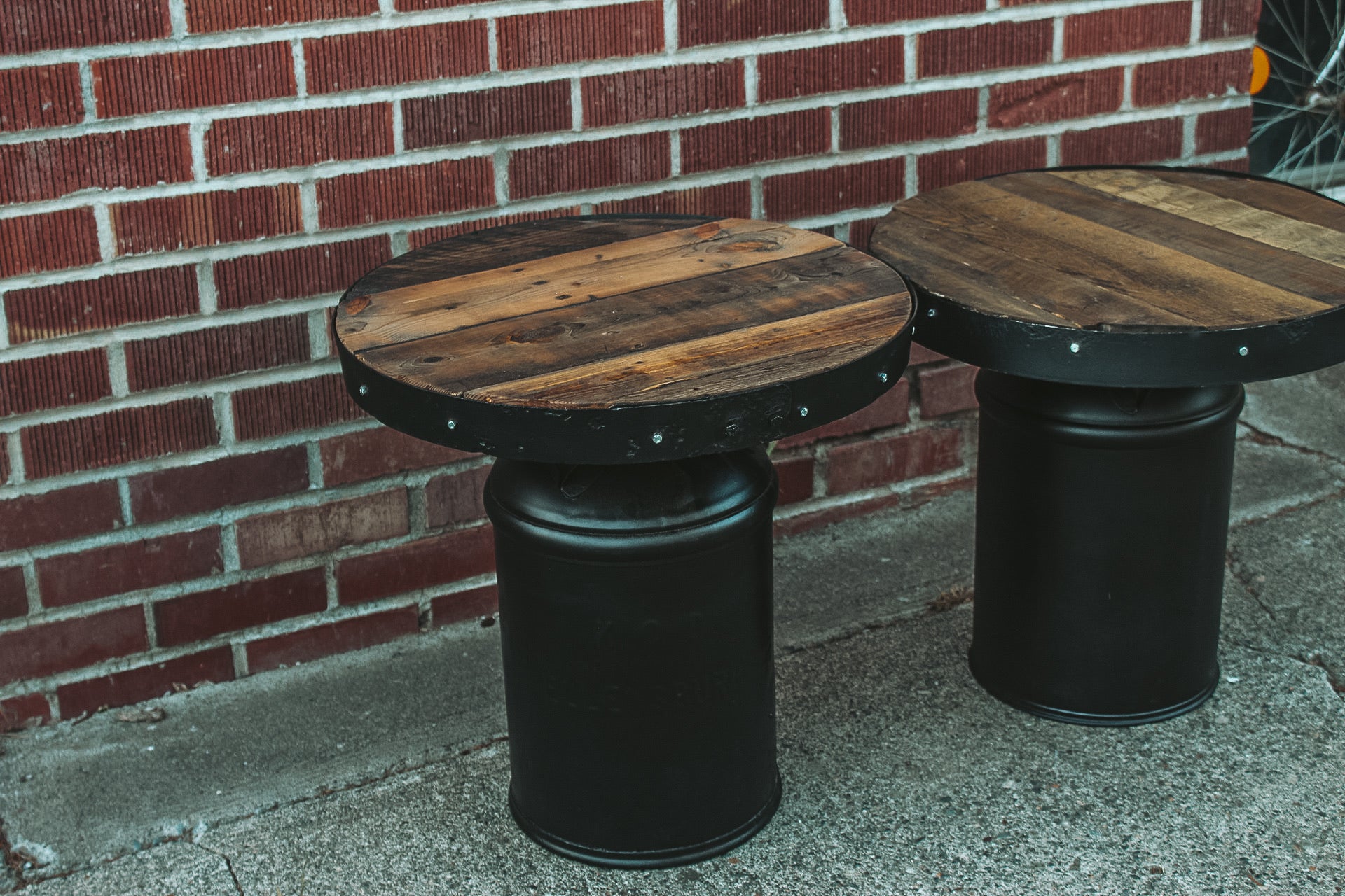 Farmhouse Creamery Side Tables