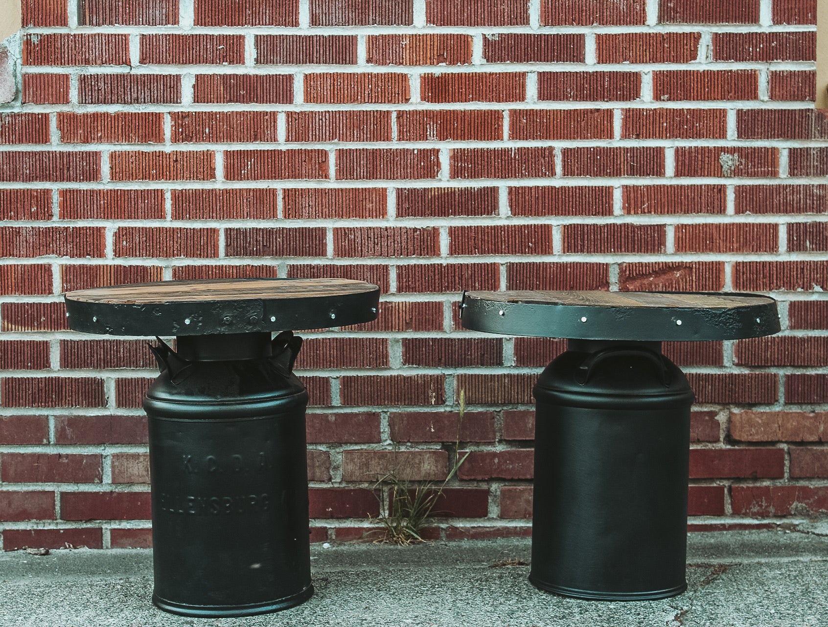 Farmhouse Creamery Side Tables