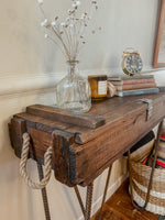 Load image into Gallery viewer, Lot 25 - Military Ammunion Box Entry Table
