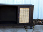 Load image into Gallery viewer, Rattan Midnight Entertainment Center
